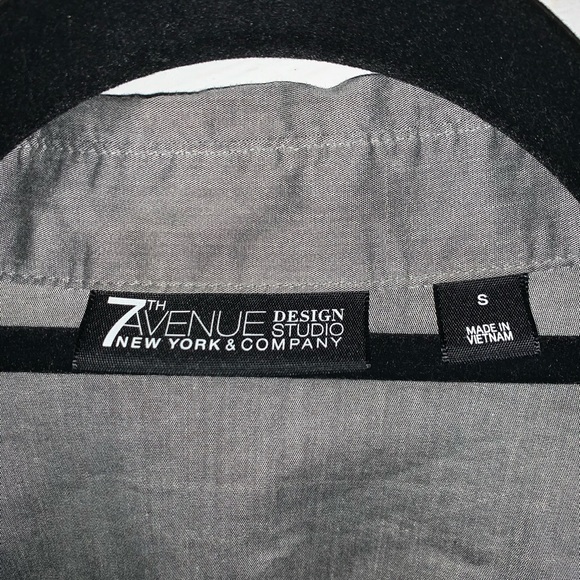 Silvery Gray Professional Button Down - Picture 3 of 4